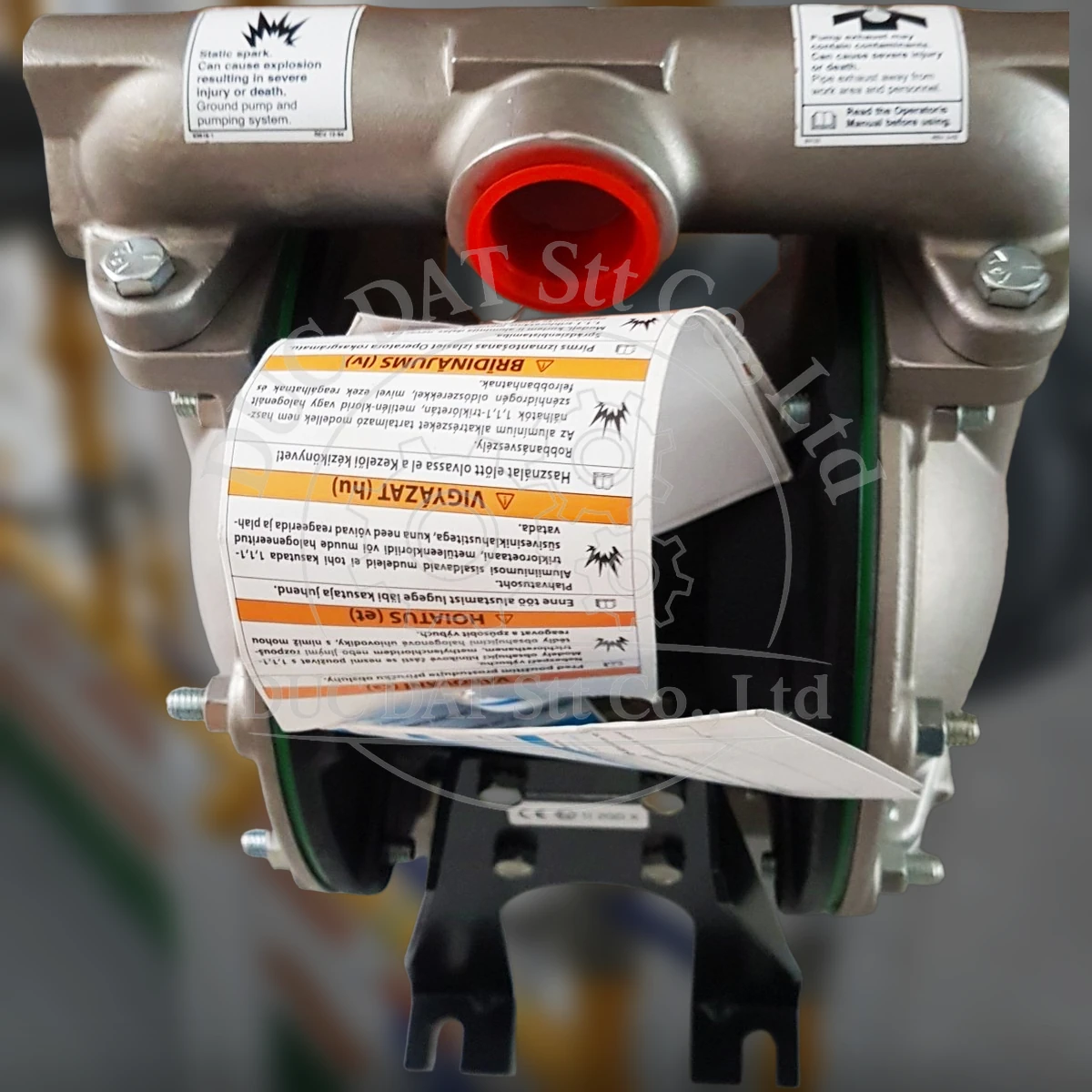 Loại bơm và cấu hình 1" Metallic Diaphragm Pump